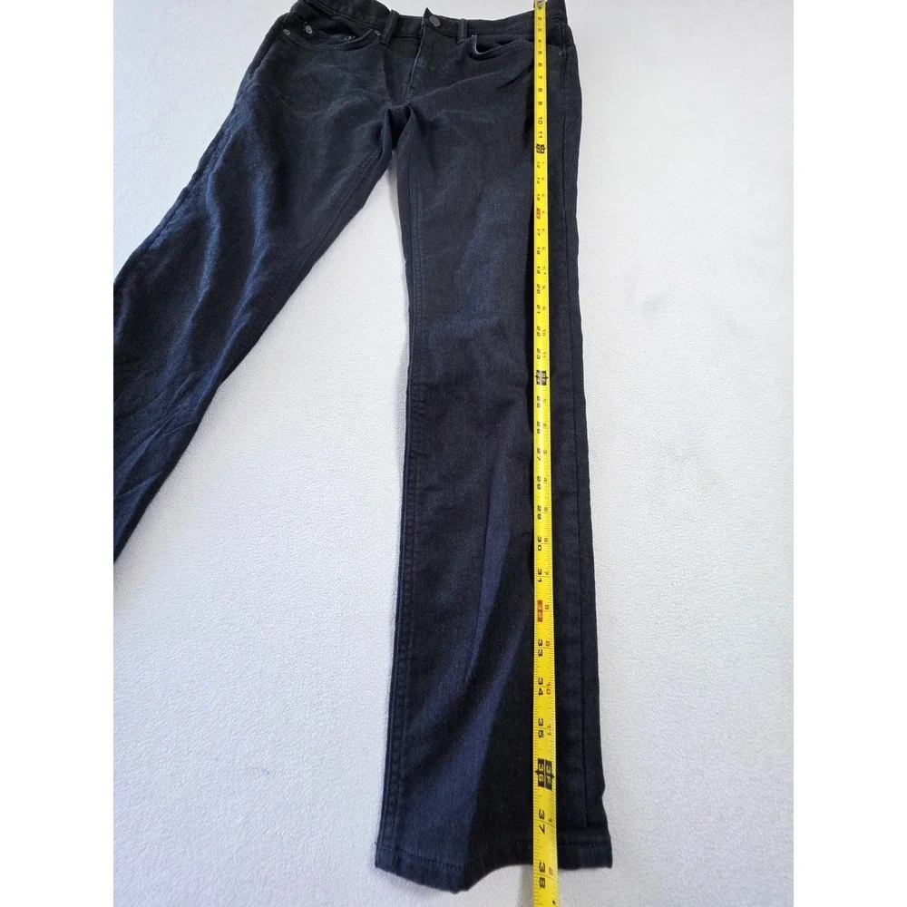 Banana Republic Traveler Jeans Men 30x30 Athletic Tapered Fit Black Stretch